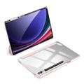 Samsung Galaxy Tab S10 Ultra Dux Ducis Toby Tri-Fold Smart Folio Cover - Lysepink