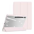 Samsung Galaxy Tab S10 Ultra Dux Ducis Toby Tri-Fold Smart Folio Cover - Lysepink