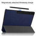 Samsung Galaxy Tab S10 Ultra Tri-Fold Series Smart Folio Cover - Blå