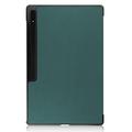 Samsung Galaxy Tab S10 Ultra Tri-Fold Series Smart Folio Cover - Grøn