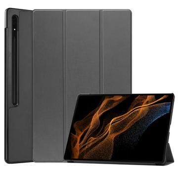 Samsung Galaxy Tab S10 Ultra Tri-Fold Series Smart Folio Cover - Grå