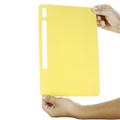 Samsung Galaxy Tab S10+ Liquid Silikone Cover med Strop - Gul