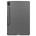 Samsung Galaxy Tab S10+ Tri-Fold Series Smart Folio Cover - Grå