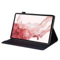 Samsung Galaxy Tab S11/S10 Lite/S10 FE/S9 FE/S9/S8/S7 Business Style Mat Flip Cover