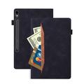 Samsung Galaxy Tab S11/S10 Lite/S10 FE/S9 FE/S9/S8/S7 Business Style Mat Flip Cover