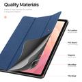 Samsung Galaxy Tab S11 Dux Ducis Domo Tri-Fold Smart Folio Cover - Blå