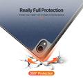Samsung Galaxy Tab S11 Dux Ducis Domo Tri-Fold Smart Folio Cover - Blå