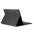 Samsung Galaxy Tab S11 Dux Ducis TK Bluetooth-tastaturetui med touchpad - Sort