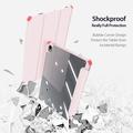Samsung Galaxy Tab S11 Dux Ducis Toby Tri-Fold Smart Folio Cover - Lysepink