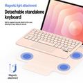 Samsung Galaxy Tab S11 Dux Ducis YK-serie Bluetooth-tastaturcover - lyserød