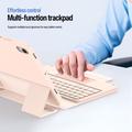 Samsung Galaxy Tab S11 Dux Ducis YK-serie Bluetooth-tastaturcover - lyserød