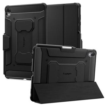 Samsung Galaxy Tab S11 Spigen Rugged Armor Pro Folio Cover - Sort