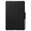 Samsung Galaxy Tab S11 Spigen Rugged Armor Pro Folio Cover - Sort