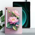 Samsung Galaxy Tab S11 Stilfuld Ultra-Slim TPU Cover - Rose Blomst
