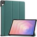 Samsung Galaxy Tab S11 Tri-Fold Series Smart Folio-etui - Sortgrøn