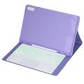 Samsung Galaxy Tab S11 Ultra Bluetooth-tastaturetui med touchpad - Lila
