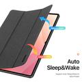 Samsung Galaxy Tab S11 Ultra Dux Ducis Domo Tri-Fold Smart Folio Cover - Sort