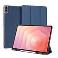 Samsung Galaxy Tab S11 Ultra Dux Ducis Domo Tri-Fold Smart Folio Cover - Blå