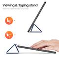 Samsung Galaxy Tab S11 Ultra Dux Ducis Domo Tri-Fold Smart Folio Cover - Blå