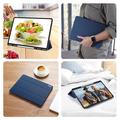 Samsung Galaxy Tab S11 Ultra Dux Ducis Domo Tri-Fold Smart Folio Cover - Blå