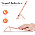 Samsung Galaxy Tab S11 Ultra Dux Ducis Domo Tri-Fold Smart Folio Cover - Pink