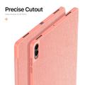 Samsung Galaxy Tab S11 Ultra Dux Ducis Domo Tri-Fold Smart Folio Cover - Pink