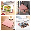Samsung Galaxy Tab S11 Ultra Dux Ducis Domo Tri-Fold Smart Folio Cover - Pink