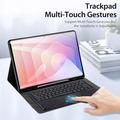 Samsung Galaxy Tab S11 Ultra Dux Ducis TK Bluetooth-tastaturetui med touchpad - Sort