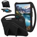 Samsung Galaxy Tab S11 Ultra Stødsikkert Transportabelt Cover til Børn - Sort