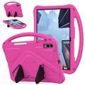 Samsung Galaxy Tab S11 Ultra Stødsikkert Transportabelt Cover til Børn - Hot Pink
