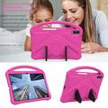 Samsung Galaxy Tab S11 Ultra Stødsikkert Transportabelt Cover til Børn - Hot Pink