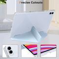 Samsung Galaxy Tab S11 Ultra Origami Stand Folio Etui - Babyblå