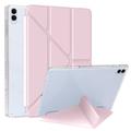 Samsung Galaxy Tab S11 Ultra Origami Stand Folio Etui - Pink