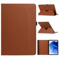 Samsung Galaxy Tab S12+ 360 Rotary Folio Etui - Brun
