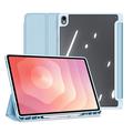 Samsung Galaxy Tab S12+ Dux Ducis Toby Tri-Fold Smart Folio Cover - Babyblå