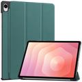 Samsung Galaxy Tab S12+ Tri-Fold Series Smart Folio-etui - Sortgrøn