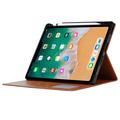 iPad 2022/2025 Kort Sæt Folio Cover - Brun