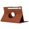 Samsung Galaxy Tab S7 FE 360 Roterende Folio Cover - Brun