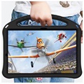 Samsung Galaxy Tab S7+/S7 FE/S8+ Stødsikkert Transportabelt Cover til Børn - Sort