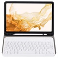 Samsung Galaxy Tab S8 Cover med Bluetooth Tastatur - Rødguld