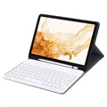 Samsung Galaxy Tab S8 Cover med Bluetooth Tastatur - Rødguld