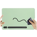 Samsung Galaxy Tab S8/S7 Liquid Silicone Cover (Open Box - Fantastisk stand) - Grøn
