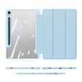 Samsung Galaxy Tab S9 Dux Ducis Toby Tri-Fold Smart Folio Cover - Babyblå