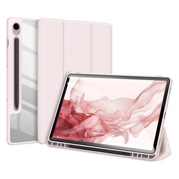Samsung Galaxy Tab S9 Dux Ducis Toby Tri-Fold Smart Folio Cover - Lysepink