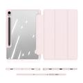 Samsung Galaxy Tab S9 Dux Ducis Toby Tri-Fold Smart Folio Cover - Lysepink