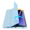 Samsung Galaxy Tab S9 FE Dux Ducis Toby Tri-Fold Smart Folio Cover - Babyblå