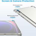 Samsung Galaxy Tab S9 FE+ Skridsikkert TPU Cover - Gennemsigtig
