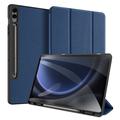 Samsung Galaxy Tab S9 FE+ Dux Ducis Domo Tri-Fold Smart Folio Cover - Blå
