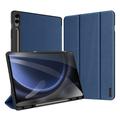 Samsung Galaxy Tab S9 FE+ Dux Ducis Domo Tri-Fold Smart Folio Cover - Blå