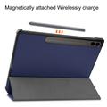 Samsung Galaxy Tab S9 FE+ Tri-Fold Series Smart Folio Cover - Blå